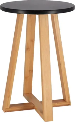 Obrázok produktu pre Čierna bambusová stolička