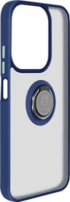 Productafbeelding van Avizar, hoesje voor de Redmi 15C met ringhouder en magnetische bevestiging, blauw