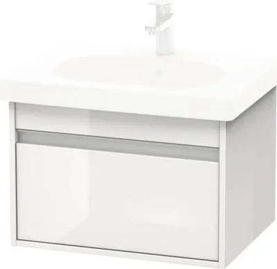 Zdjęcie produktu dla Duravit szafka podumywalkowa KETHO 455 x 600 x 410 mm biały wysoki połysk