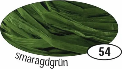 Zdjęcie produktu dla Folia 9054 Naturalna rafia - matowa, szmaragdowa zieleń, 50 g
