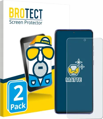 Produktbild von 2x BROTECT Schutzfolie für Motorola Edge 60 Stylus Displayschutz Displayschutzfolie Folie Matt Entspiegelungsfolie
