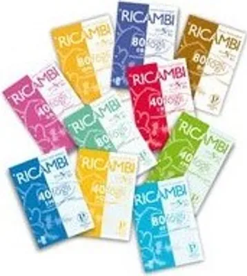Produktbild von Pigna Ricambi A4, 210 x 297 mm (A4), 80 g/m², Weiß, 40 Blätter