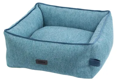 Komfortbett eckig LINOU blau 45x40x18 cm