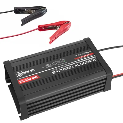 Produktbild von Batterieladegerät 12V 20A Solar Batterie Ladegerät Boot LKW LiFePO4 GEL AGM