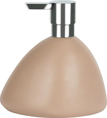 Produktbild von Spirella Seifenspender "Etna" Flüssigseifen-Spender Polyresin Steinoptik Bahama Beige 400ml
