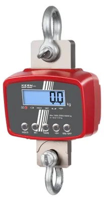 Produktbild von KERN & SOHN Kranwaage, Rot, LCD, 3 cm, 9 kg