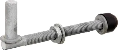 Produktbild von GAH-Alberts Kloben zum Durchschrauben, Scharnier, Stahl, Stahl, Feuerverzinkte Beschichtung, 1 Stück(e)