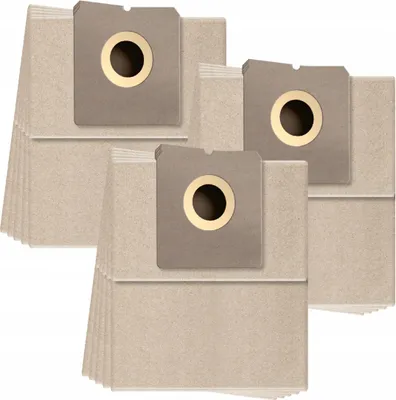 Image de Lot de 15 sacs aspirateur en papier Wessper pour nombreux modèles – Idéal pour les personnes allergiques et respectueux de l'environnement