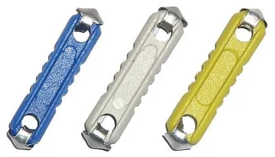 Image de Fusible torpille 6 x 25 mm 25 A, bleu, DRESSELHAUS Vendu uniquement en paquet de 8 pièces, prix par paquet