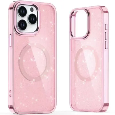 Image de Coque Glitter MagSafe Rose pour Samsung Galaxy A16 5G - Élégance et Protection KP40706