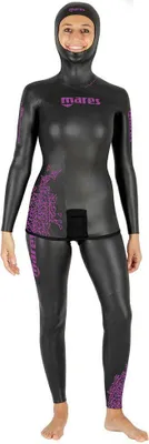 Produktbild von Mares Pure Passion Prism Skin Freitauchjacke 3 Mm Schwarz XL Schwarz XL