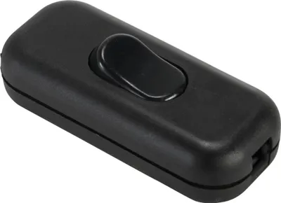 Image de Interrupteur interrupteur noir, 2 A, 500 W maxi