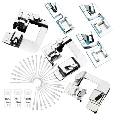 Productafbeelding van Naaimachine Zoomnaaivoetset, 6 Stuks met 30 Naalden