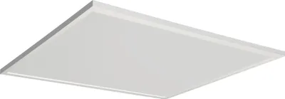 Produktbild von LEDVANCE Planon Plus Deckenleuchte in Weiß mit fortschrittlicher LED-Technik, 36 W, quadratische Form (600 x 600 mm), warmweiße Lichtfarbe bei 3000 K, Aluminium-Gehäuse, mattierter PMMA-Diffuser