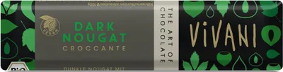BATON GORZKA CZEKOLADA NUGATOWA Z KROKANTEM Z ORZECHÓW LASKOWYCH BIO 35 g - VIVANI