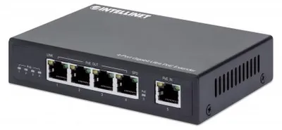 Obrázok produktu pre Intellinet 561617, Sieťový vysielač, 100 m, 10000 Mbit/s, Cat5e, 10,100,1000 Mbit/s, Plná