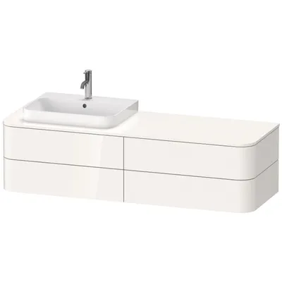 Produktbild von DURAVIT HP4973L2222 WTU HappyD2+ wandh.,408x1600x550mm