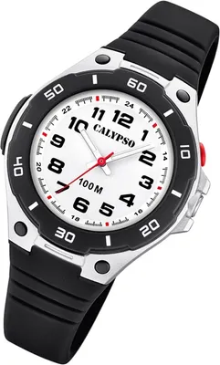 Produktbild von Calypso Kinder Uhr Junior K5758/6 Kunststoff PolyurethanArmbanduhr schwarz UK5758/6