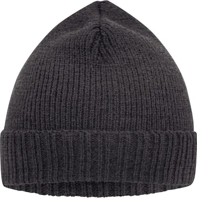 Produktbild von Promotion Strickmütze mit Umschlag grey-melange, Gr. one size