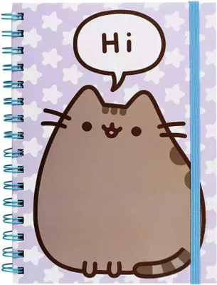 Produktbild von Pusheen - Drahtgebundes Notizbuch "Says Hi", A5 PM3093 (A5) (Bunt)