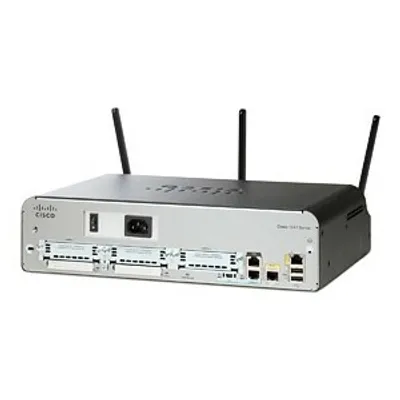 Produktbild von Cisco 1941W, IEEE 802.11n, IEEE 802.11a,IEEE 802.11b,IEEE 802.11g,IEEE 802.11n, Gigabit Ethernet, 10,100,1000 Mbit/s, 10/100/1000Base-T(X), IEEE 802.11a,IEEE 802.11b,IEEE 802.11g,IEEE 802.11n