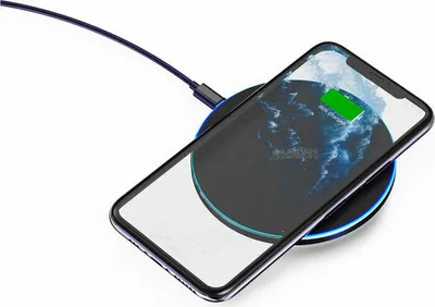Obrázek produktu pro Urban Factory Powee, Vnitřní, USB, Bezdrátové nabíjení, 1 m, Černá, Modrá