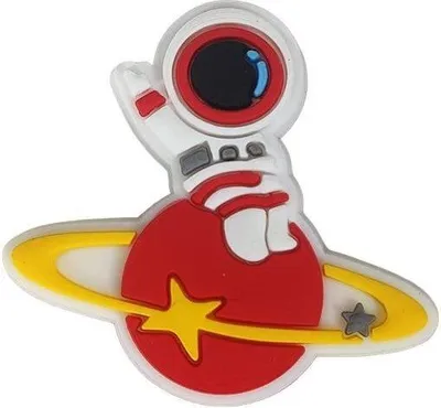 Produktbild von Shoe Charms für Clogs Schuh Pin Kosmos Anstecker für Crocs Astronaut Planet
