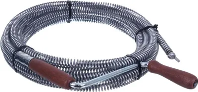 Produktbild von NAJDER Rohrreinigungsspirale Ø18 mm - 5 m mit geschweißte Kralle abwasserspirale für Rohre 200 mm (5 m)