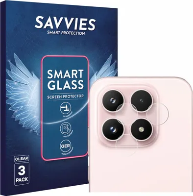 Produktbild von 3x Savvies Schutzglas Folie für Xiaomi 17 (NUR Kameraschutz) 9H Panzer Schutzfolie Glas Displayschutz klar transparent