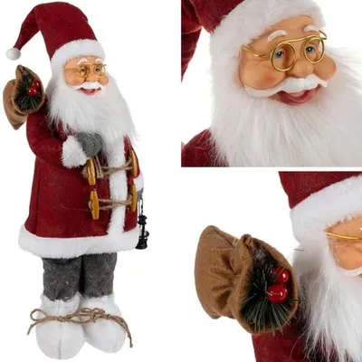 Produktbild von Weihnachtsmann - Weihnachtsfigur 60cm Ruhhy 22354