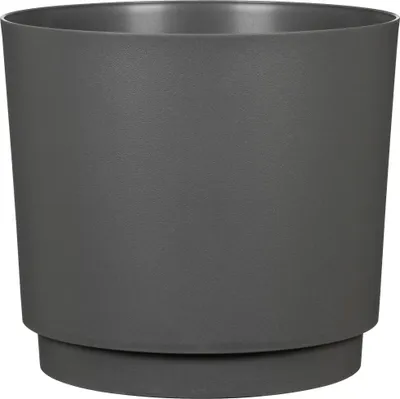 Produktbild von Scheurich Blumentopf Kunststoff Ø 14,9 x 13,3 cm nero