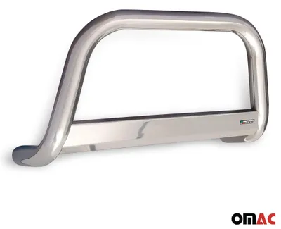 Produktbild von Edelstahl Frontbügel Frontschutzbügel für Ford Transit 2014-2025 Grau Ø 63 mm