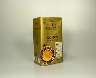 Immagine prodotto di TEMPELMANN Kaffee Nomos 110387 gemahlen 500g