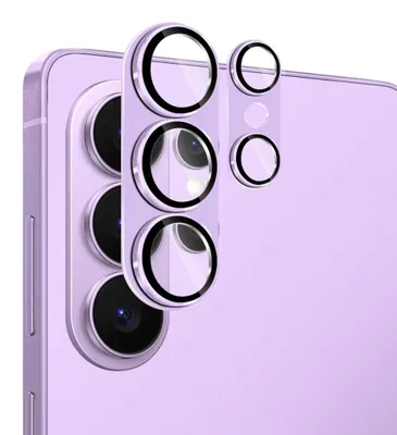Produktbild von Kamera Schutzglas Linsenschutz für Samsung Galaxy S26 Ultra 9H Hartglas Lila