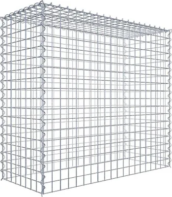 Obrázek produktu pro Přídavný gabion typ 3 100 cm x 90 cm x 40 cm (D x V x H), velikost ok 5 cm x 5 cm, spirála