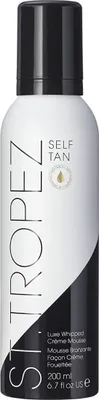 Produktbild von St Tropez Selbstbräuner Self Tan Luxe Whipped Crème Mousse 200ml, streifenfreie Ergebnisse, für erstmalige Anwender und trockene oder ungleichmäßige Haut, weiches Pulver-Finish, zarter Geruch