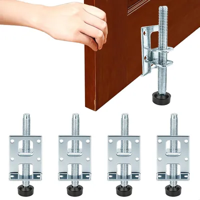Produktbild von Verstellbare Möbelfüße aus Metall, 4 Stück, um 10 cm höhenverstellbar