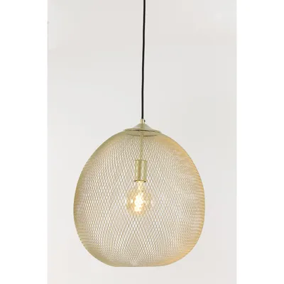 Productafbeelding van Gouden hanglamp Moroc Ø 40cm