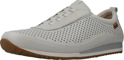Produktbild von Pikolinos Herren Slipper Sneaker Leder Liverpool M2A-6252, Größe:45 EU, Farbe:Weiß