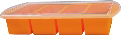 Produktbild von Gefrierschale aus Silikon für Suppen mit flexiblem Deckel, BPA-frei, auslaufsicher, vielseitige Gefrierformen für Suppen, Soßen und Beilagen
