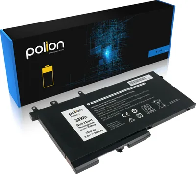 Produktbild von DELL Laptop Akku 3DDDG 2900mAh - Original POLION