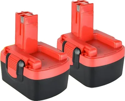 Immagine prodotto di Batteria ricaricabile per Bosch, capacità 3500 mAh, tensione 14,4 V, 2 pezzi