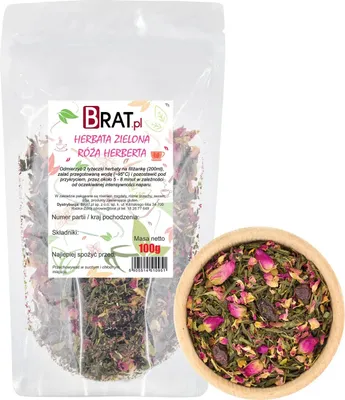 Zdjęcie produktu dla Herbata zielona Róża Herberta 100g