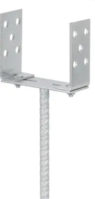 Produktbild von Verstellbarer Stangenfuss Mit Stange 60-140 - Lb Ps14