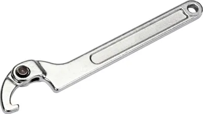 Produktbild von TOPTUL Gelenk-Hakenschlüssel AEEX1AA8 465mm Chrom-Vanadium-Stahl 1.38g