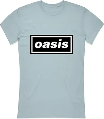Produktbild von Oasis Decca Logo Light Blue M Damen T-Shirt