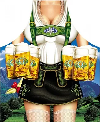 Produktbild von Grill u. Küchenschürze - bayerische Frau