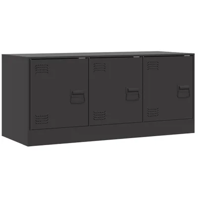 Obrázek produktu pro vidaXL TV skříňka černá 99x39x44 cm ocelová