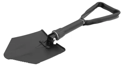 Productafbeelding van Opvouwbare schop - Zwart met metalen handvat