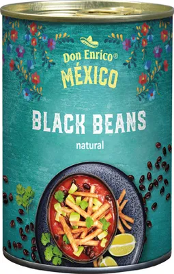 Produktbild von BLACK BEANS natural von Don Enrico Mexico, 400g